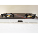 Tempered Glass Top 2 Burner Gas Plate(BW2201) - Image 2