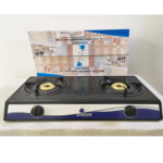 Table Top Non-Stick Electronic Auto Ignition 2 Burner Gas Stove (BW2512) - Image 2