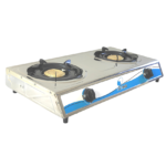 Table Top Stainless Steel  Electronic Auto Ignition 2 Burner Gas Cooker (BW2402) - Image 2
