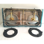 Table Top Stainless Steel  Electronic Auto Ignition 2 Burner Gas Cooker (BW2402) - Image 6
