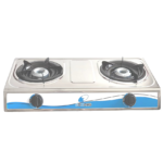 Table Top Stainless Steel  Electronic Auto Ignition 2 Burner Gas Plate (BW2411)