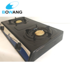 Table Top Non-Stick Electronic Auto Ignition 2 Burner Gas Cooker(BW2502) - Image 3
