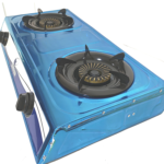 Stainless Steel  Auto Ignition Double Spiral Fire Burner Gas Plate(BW2604-A) - Image 2