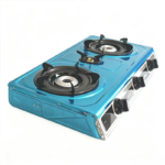 3 Burner Gas Cooktops(BW3411)-Auto Ignition, Stainless Steel Panel Top - Image 2