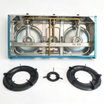 3 Burner Gas Cooktops(BW3411)-Auto Ignition, Stainless Steel Panel Top - Image 3