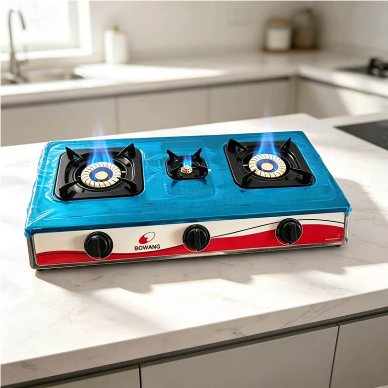 3 burner gas stove
