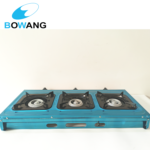 Table Top Stainless Steel Electronic Auto Ignition 3 Burner Gas Cooker (BW3501) - Image 3