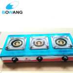 Table Top Stainless Steel Electronic Auto Ignition Triple Burner Gas Cooker - Image 4