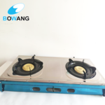 Table Top Stainless Steel  Electronic Auto Ignition 2 Burner Gas Cooker (BW2403) - Image 4