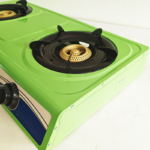 2 Burner  Gas  Cooktops(BW7601)-Auto Ignition, Green Painted Panel Top - Image 2